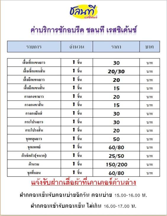 Chonnatee Residence Chum Phae Ngoại thất bức ảnh
